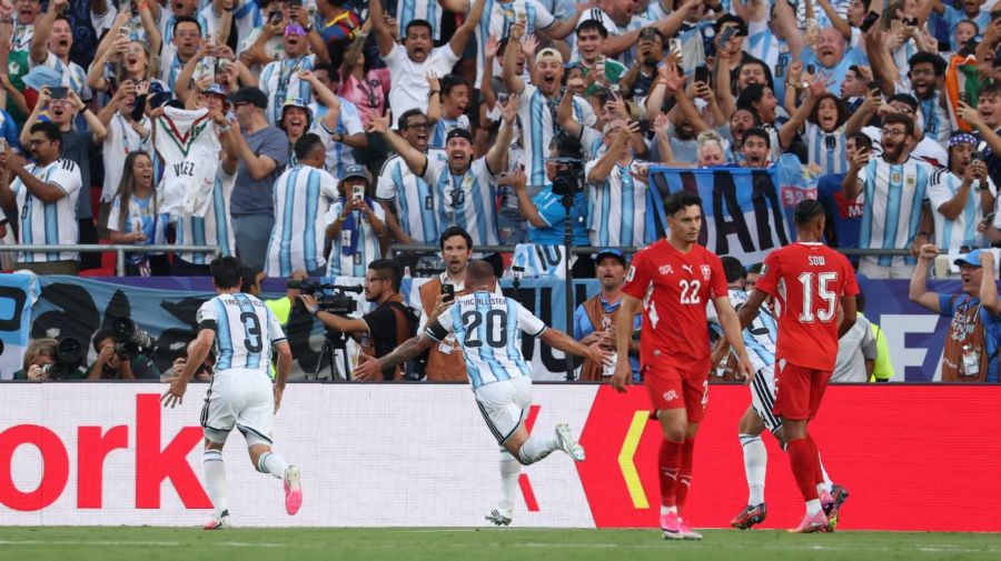 Argentina vs Suiza 11072026