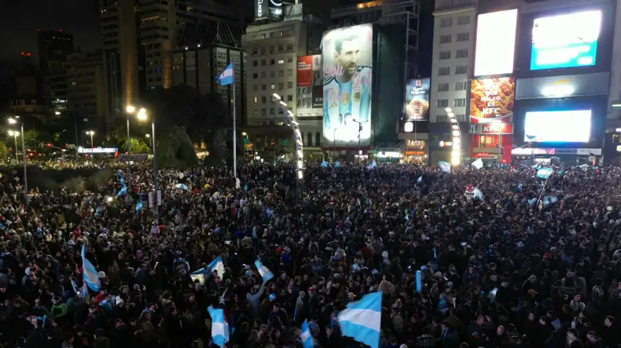 Festejos Argentina vs. Suiza 12072026