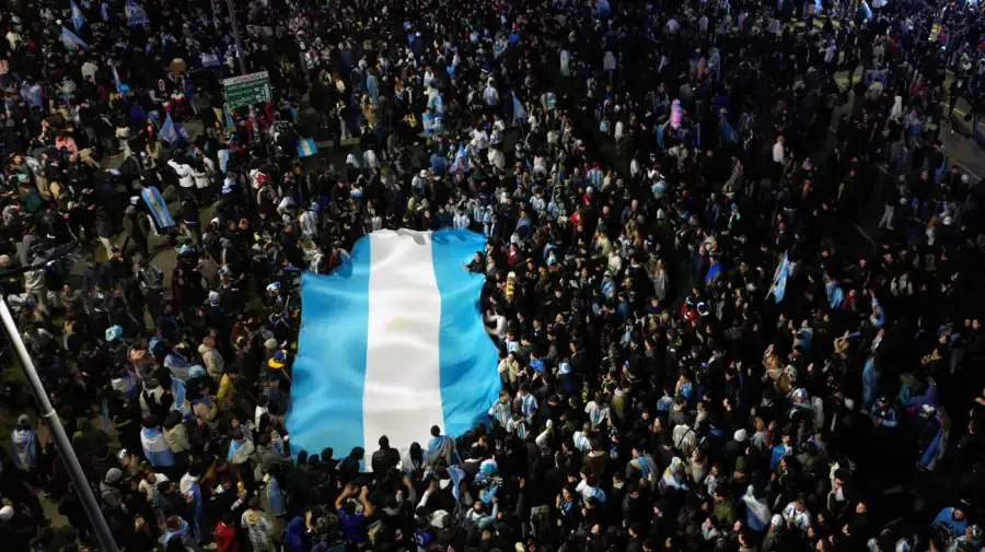 Festejos Argentina vs. Suiza 12072026