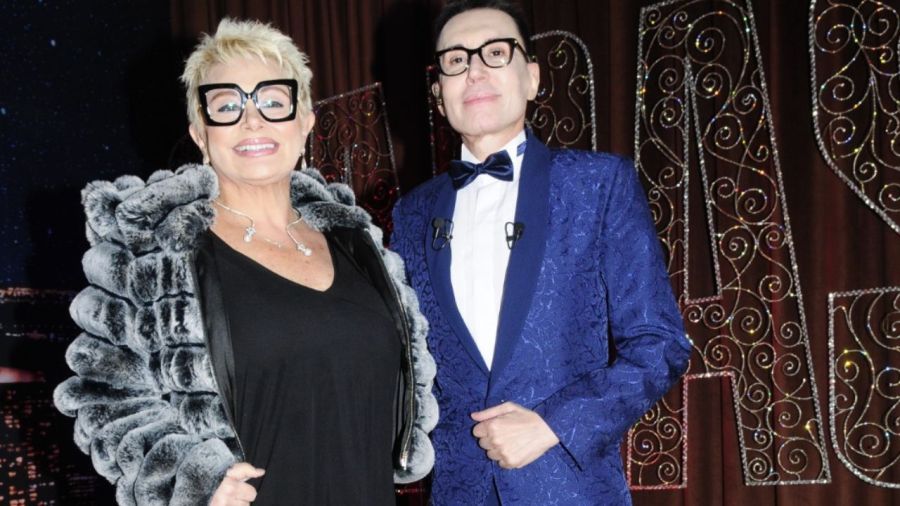 Carmen Barbieri con Marcelo Polino