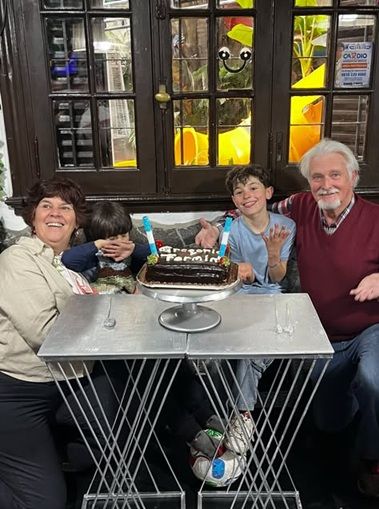 Cumpleaños de Fermín y Gregorio, los hijos de Axel