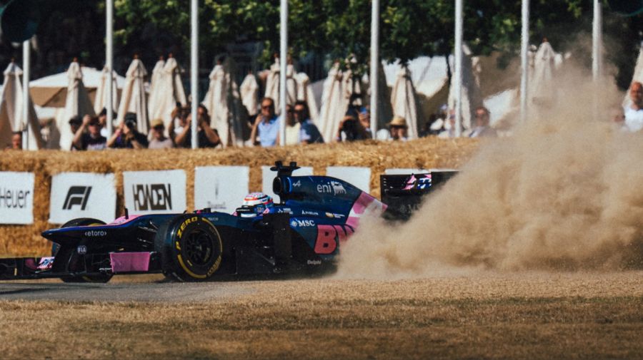 Franco Colapinto en Goodwood