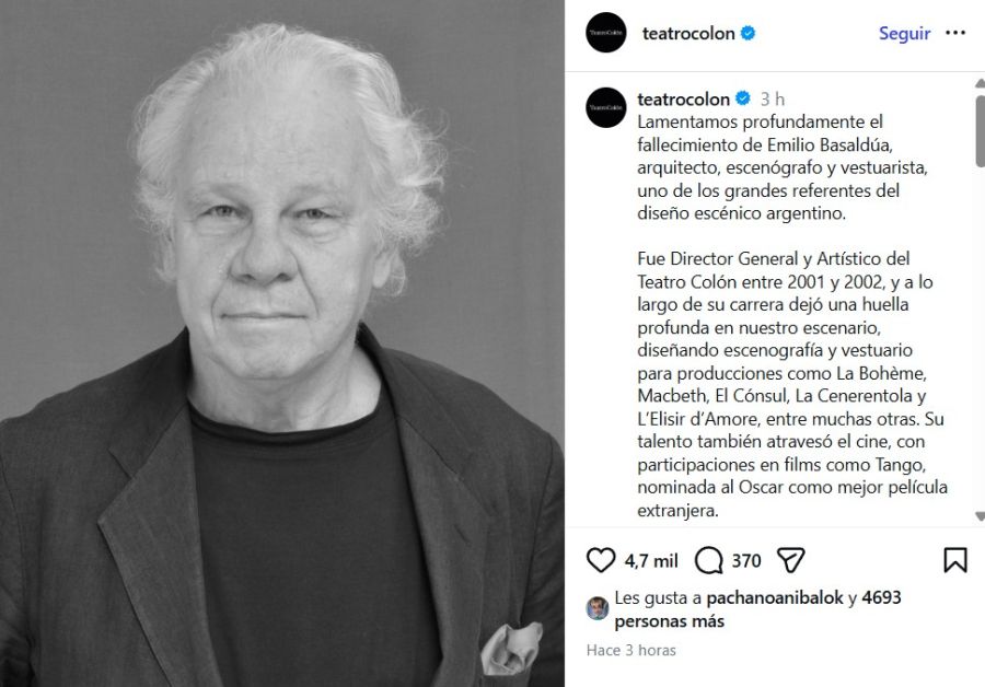 Muerte de Emilio BasaldÃºa