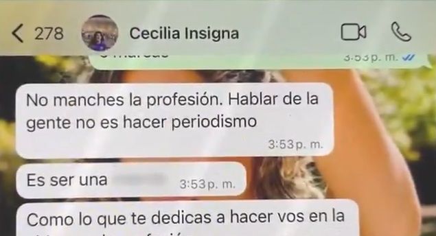Chats Cecilia Insinga y Luciana Elbusto