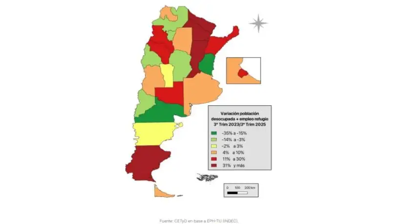Córdoba frente al mapa laboral