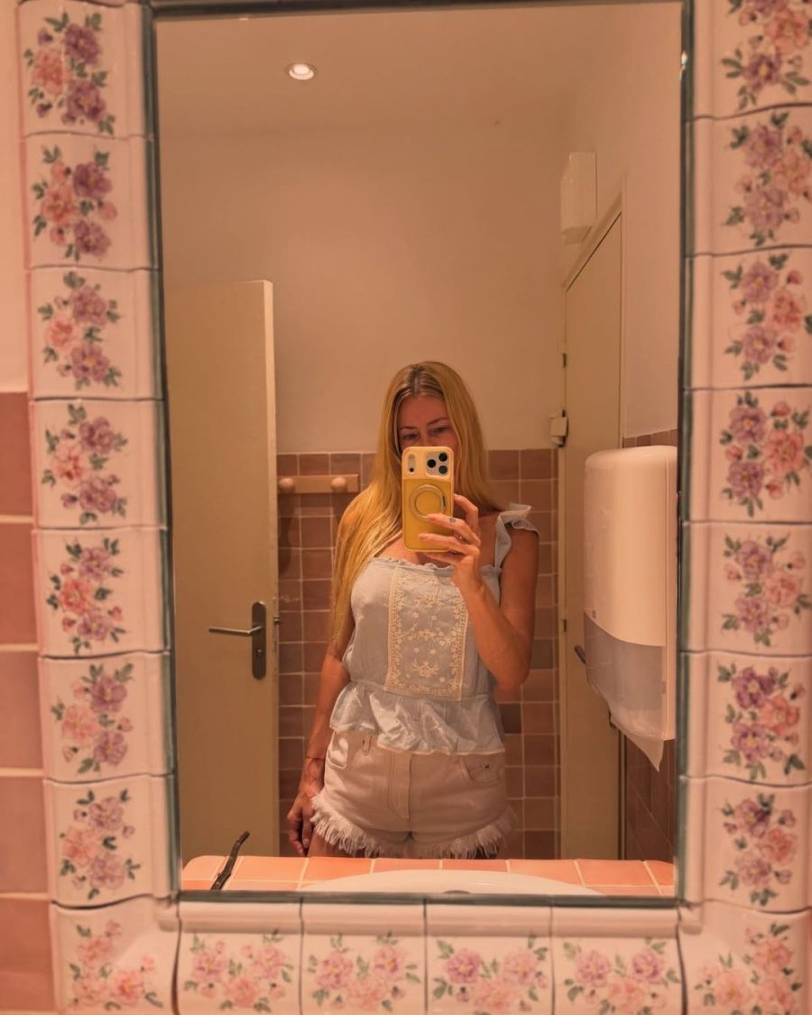 El look romantic summer de Nicole Neumann