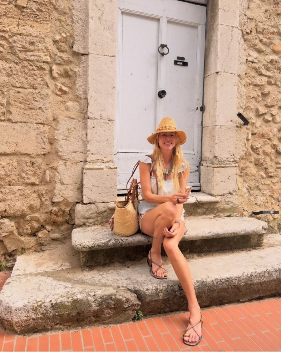 El look romantic summer de Nicole Neumann