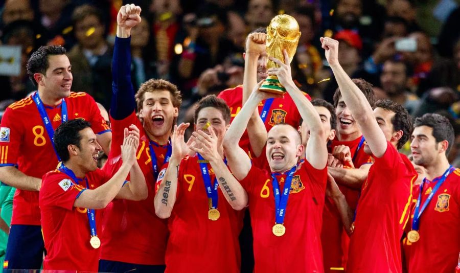 España campeón del Mundial 2010