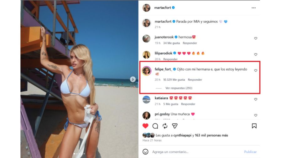 Marta Fort en Miami
