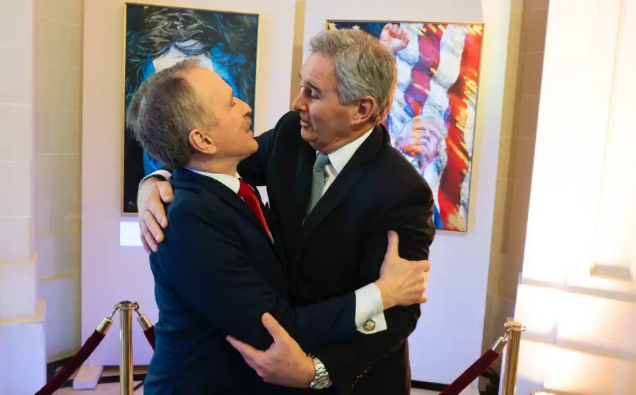 Pablo Quirno con Peter Lamelas