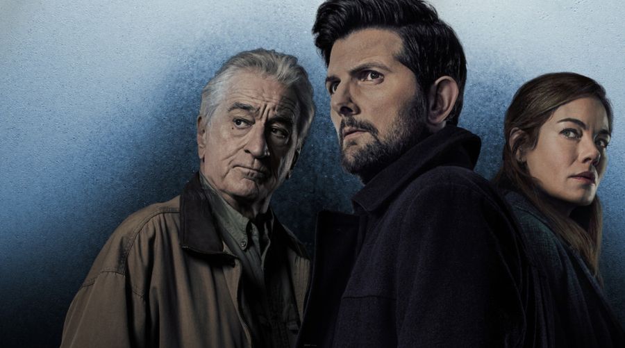 Poster de Robert De Niro, Adam Scott y Michelle Monaghan en Susurran tu nombre (2026) de Netflix