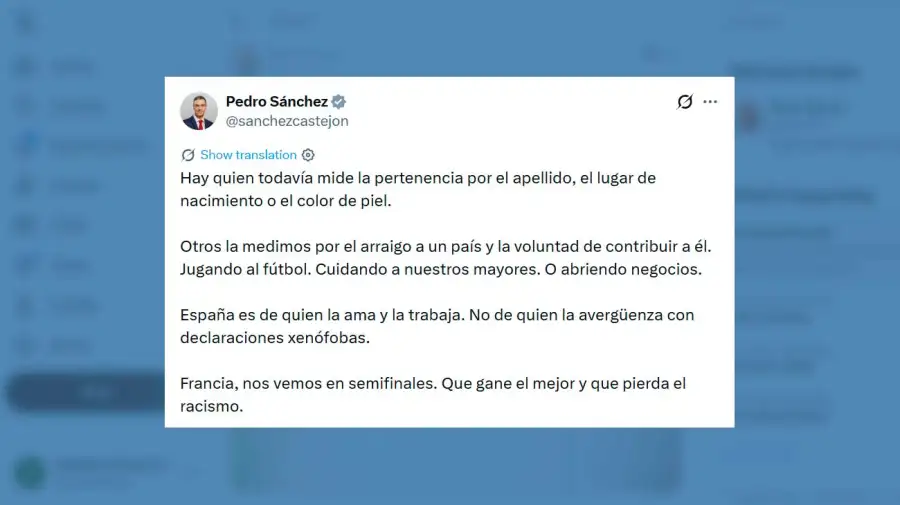 X Pedro Sánchez 14072026