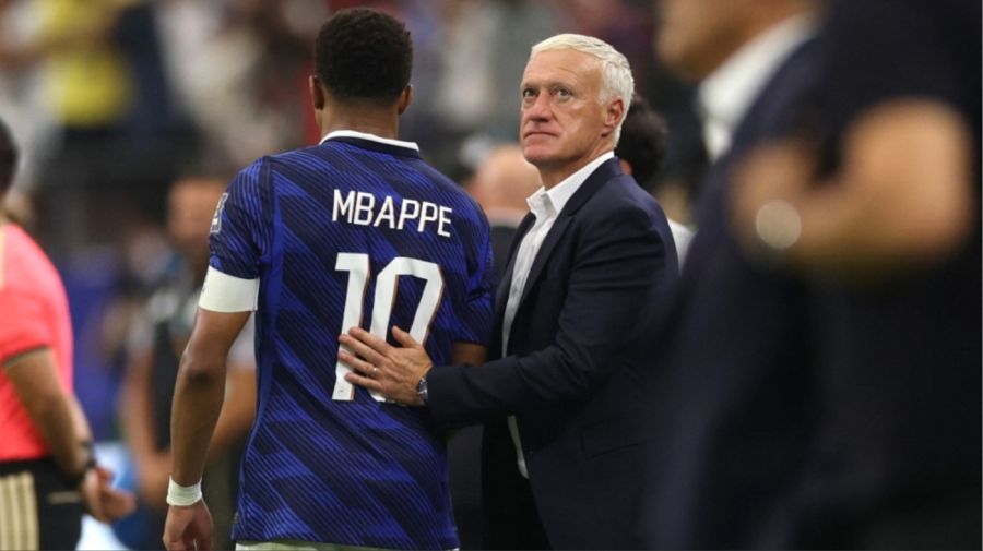 Kylian Mbappé en la eliminación de Francia