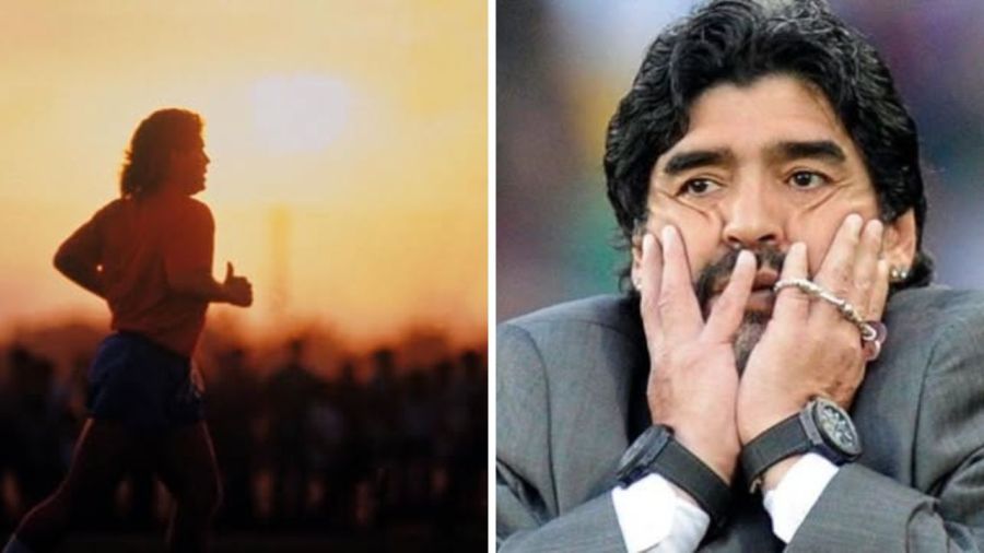 Las emotivas fotos que compartió Gianinna Maradona con Diego antes del duelo de Argentina contra Inglaterra
