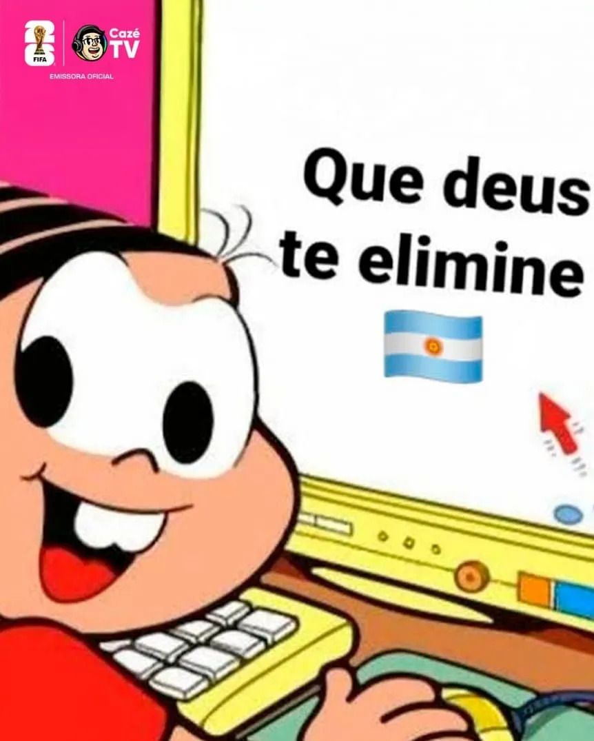 Los memes de los hinchas de Brasil contra Argentina