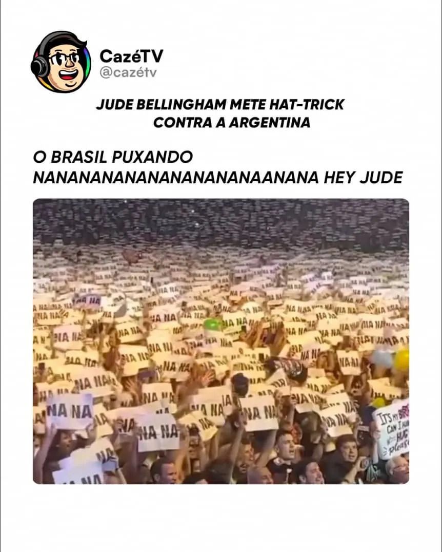 Los memes de los hinchas de Brasil contra Argentina