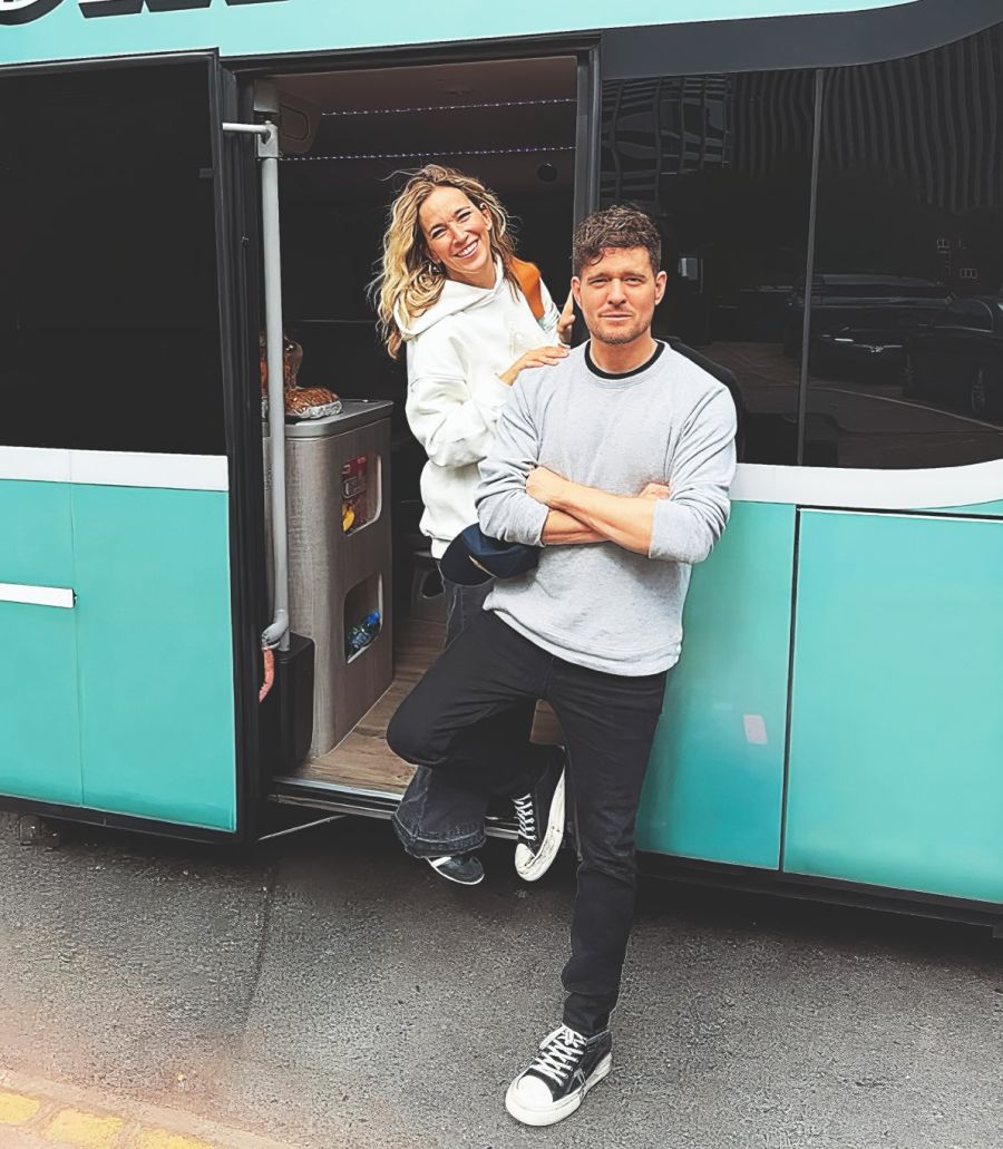 Luisana Lopilato y Michael Bublé