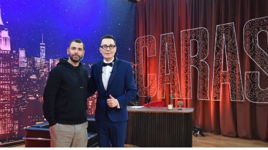 Nazareno Casero con Marcelo Polino