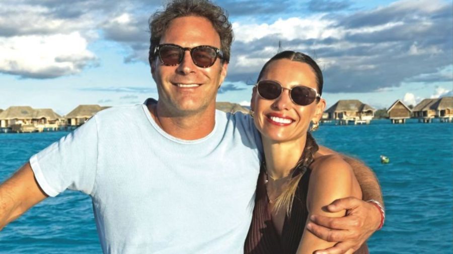 Pampita y Martín Pepa