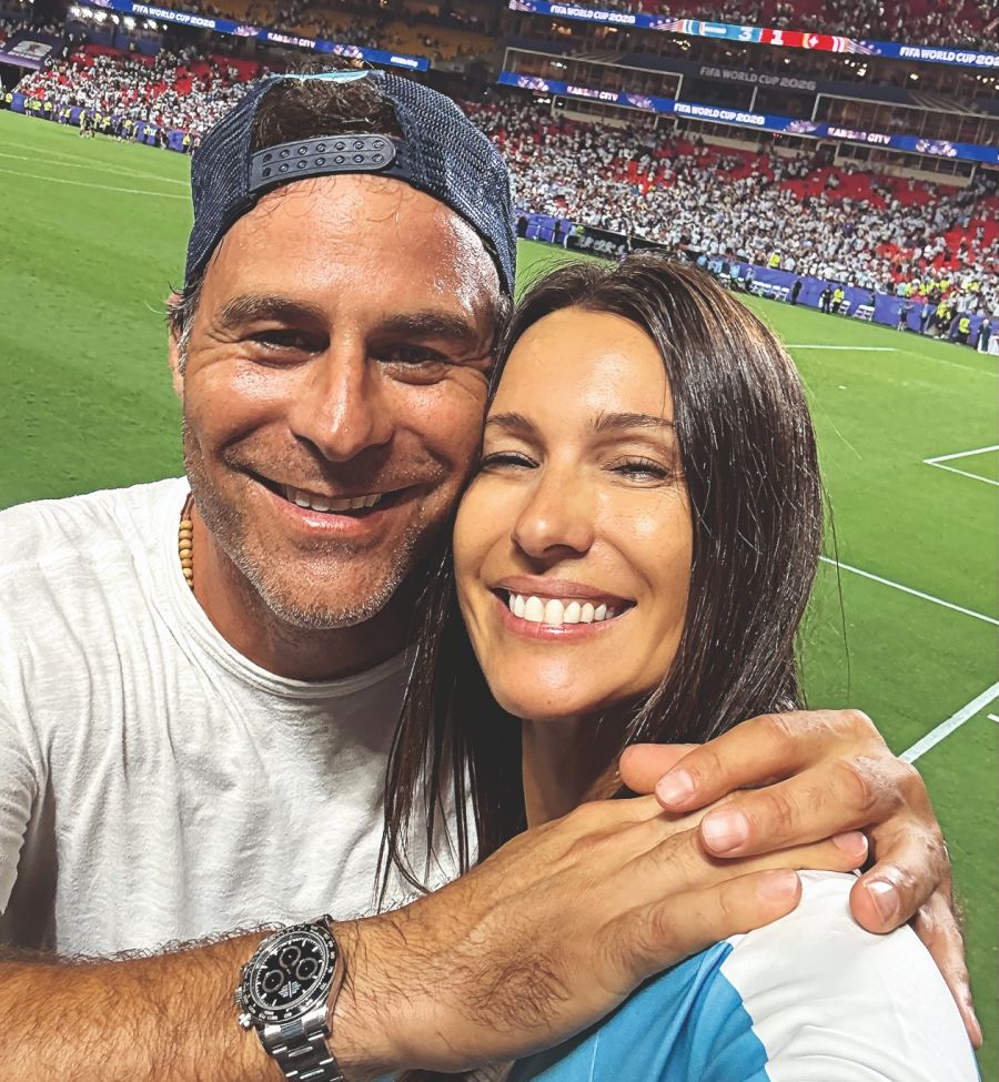 Pampita y Martín Pepa en Estados Unidos