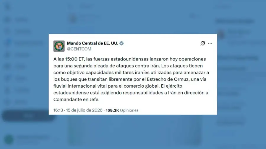 x Mando Central de EE. UU 15072026