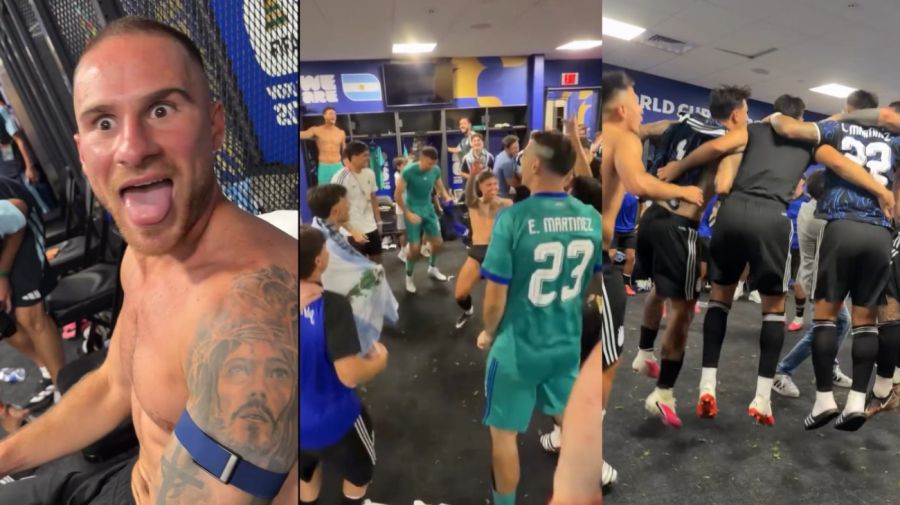 Así feestejó la Selección Argentina el pase a la final del Mundial 2026