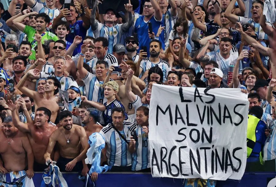 Bandera las malvinas son argentinas 16072026