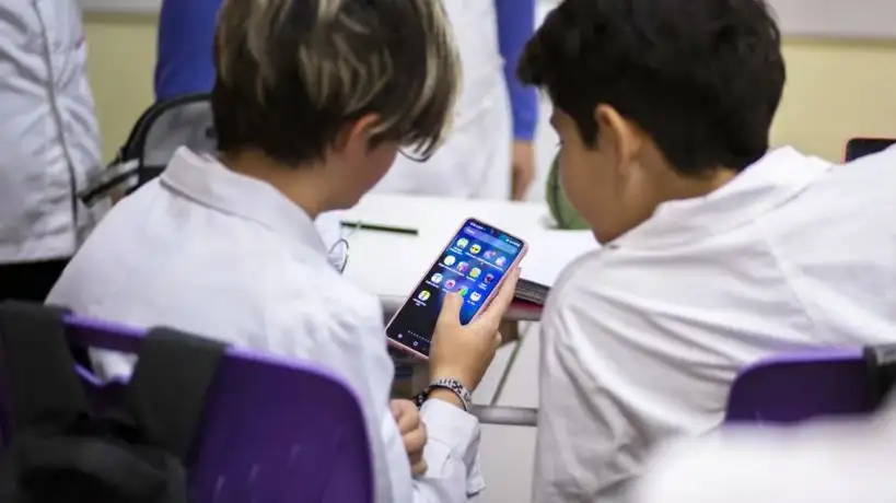 Celulares en las escuelas