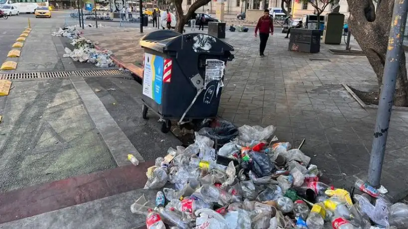 Festejos por Argentina: retiraron 12 toneladas de residuos solo en la zona del Patio Olmos
