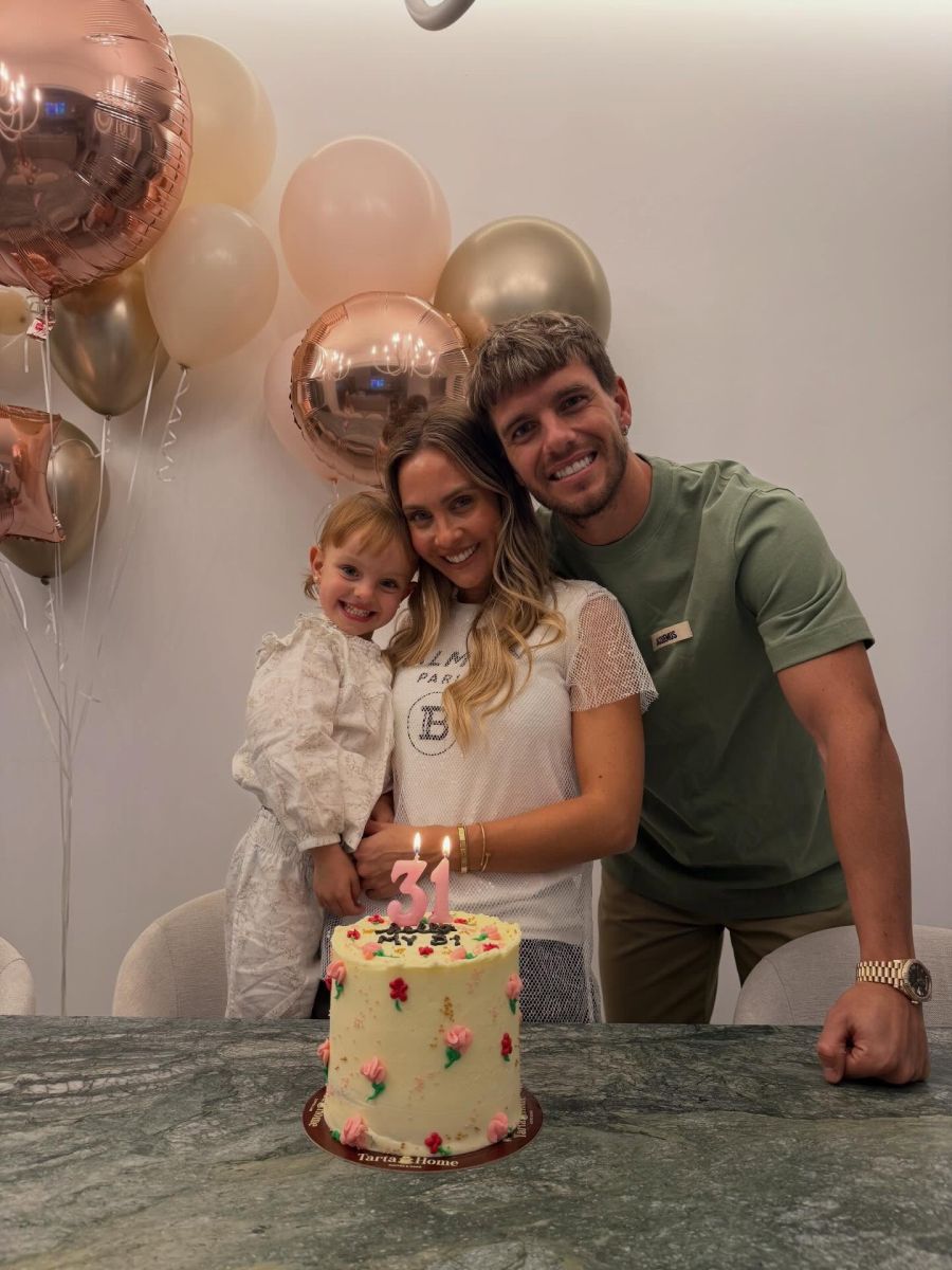 Giovani Lo Celso, Magui Alcácer, Emilia Lo Celso