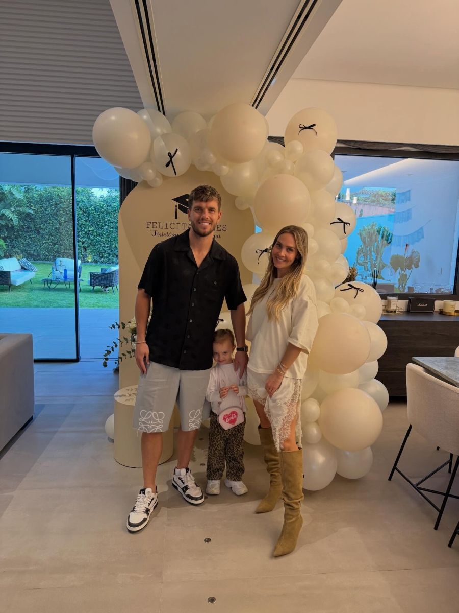 Giovani Lo Celso, Magui Alcácer, Emilia Lo Celso