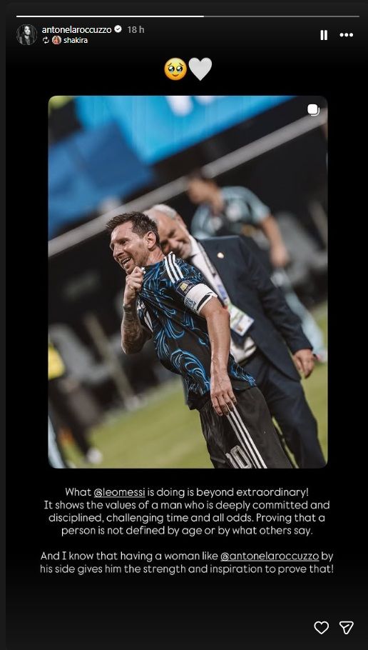El mensaje de Shakira para Messi y Antonela Roccuzzo