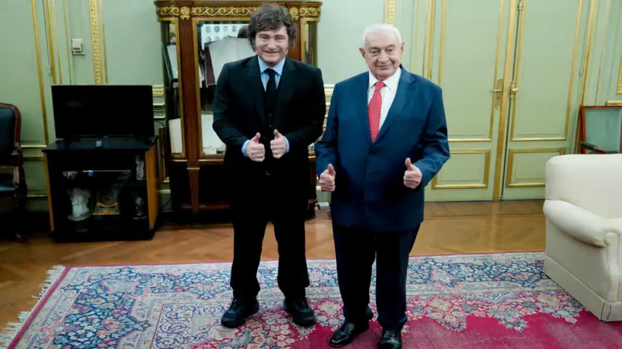 Javier Milei en la Bolsa de Comercio 16072026