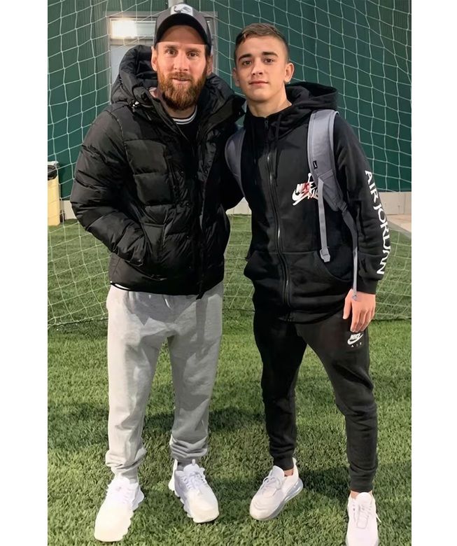 Lionel Messi y Gavi