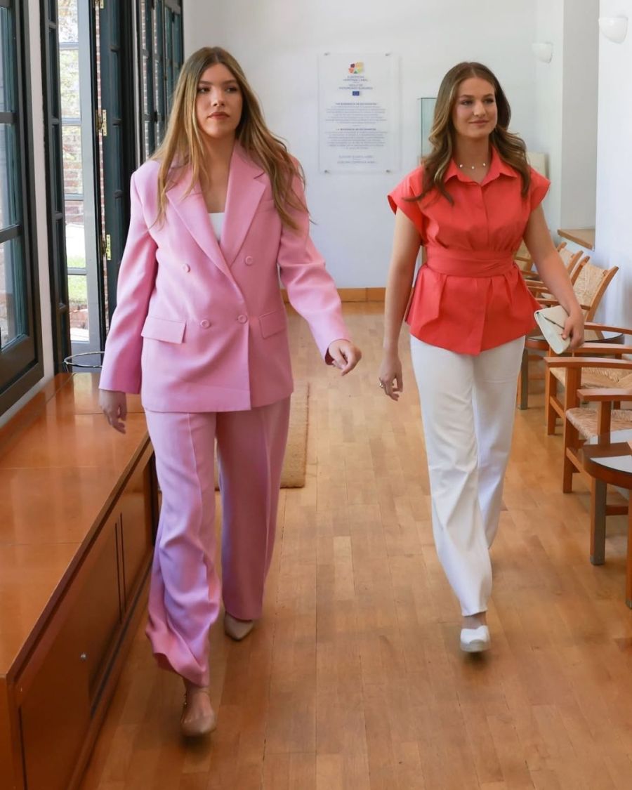 Los looks de la princesa Leonor y la infanta Sofía