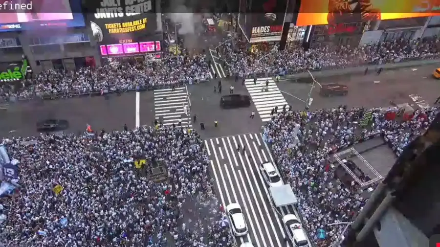 Banderazo Times Square