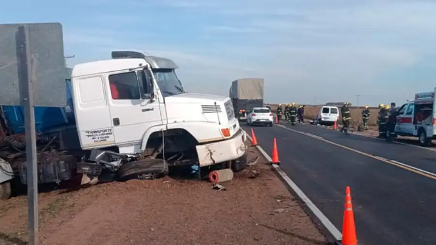 Choque en la Ruta Provincial 4, Córdoba 18072026