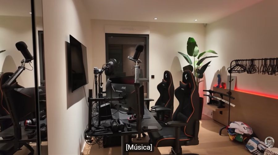 Habitación de Nicolás Tagliafico