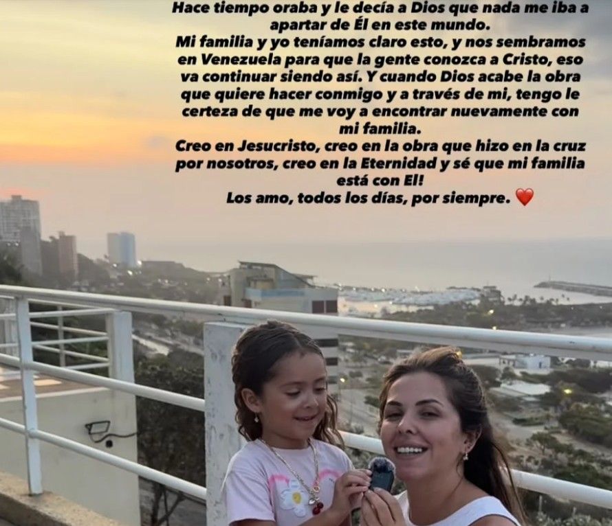 Mensaje de despedida de Lucas Trejo a su esposa e hijos, quienes murieron en los terremotos de Venezuela