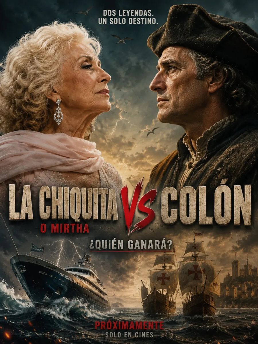Mirtha Legrand vs. Cristóbal Colón