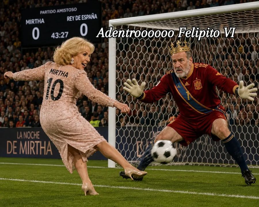 Mirtha Legrand vs. Felipe VI