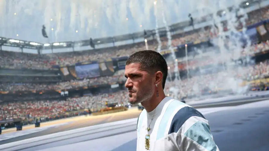 La selección argentina en el campo de juego 19072026