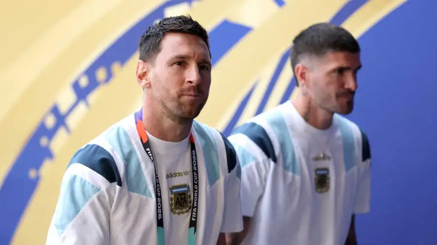 La Selección Argentina llego al estadio 19072026