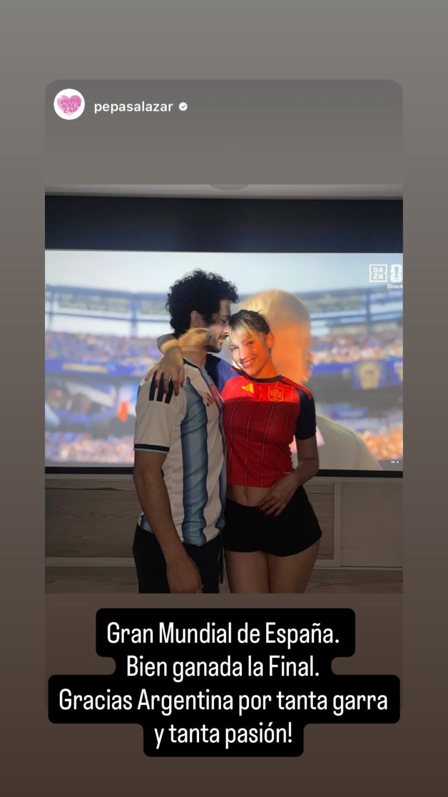 Chino Darín y Úrsula Corberó