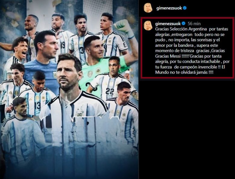 El mensaje de Susana Giménez a Lionel Messi