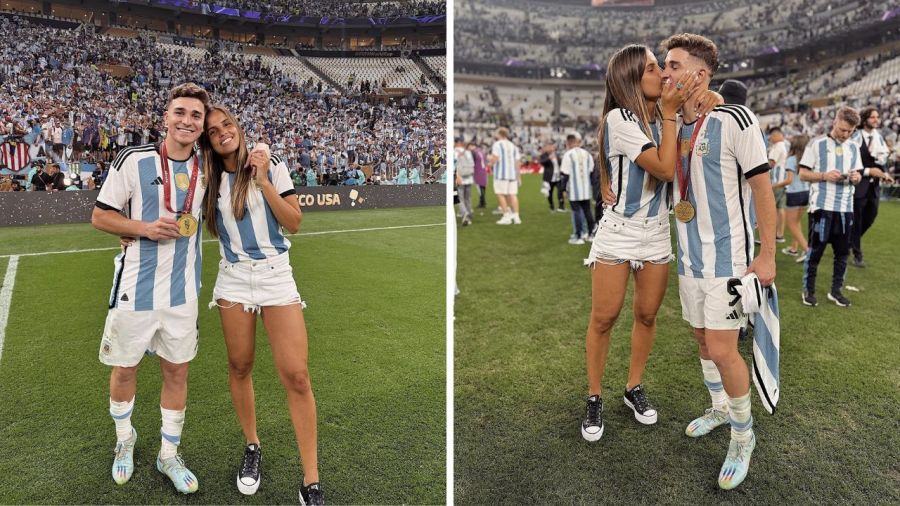 Julián Álvarez, Emilia Ferrero