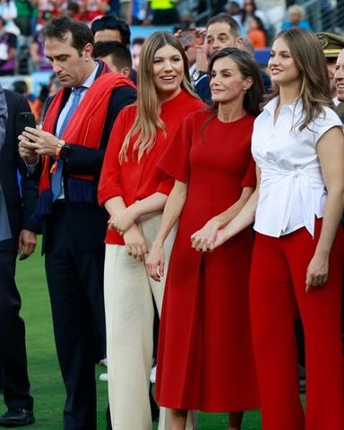 La princesa Leonor y la infanta Sofía se hicieron presentes en la final del Mundial 2026