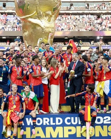 La princesa Leonor y la infanta Sofía se hicieron presentes en la final del Mundial 2026
