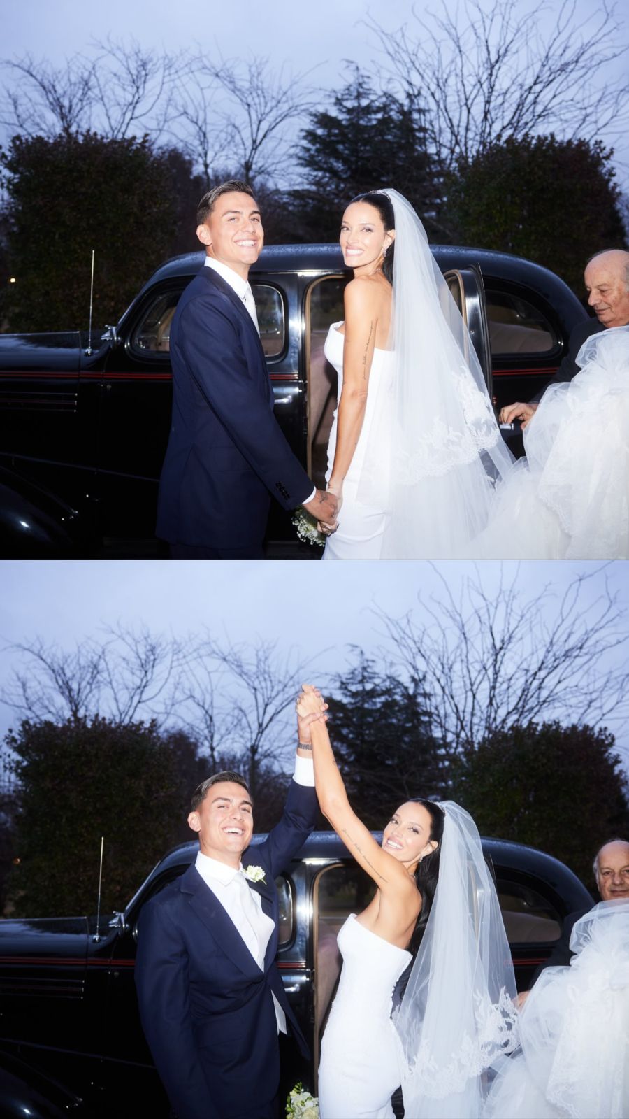 Oriana Sabatini y Paulo Dybala