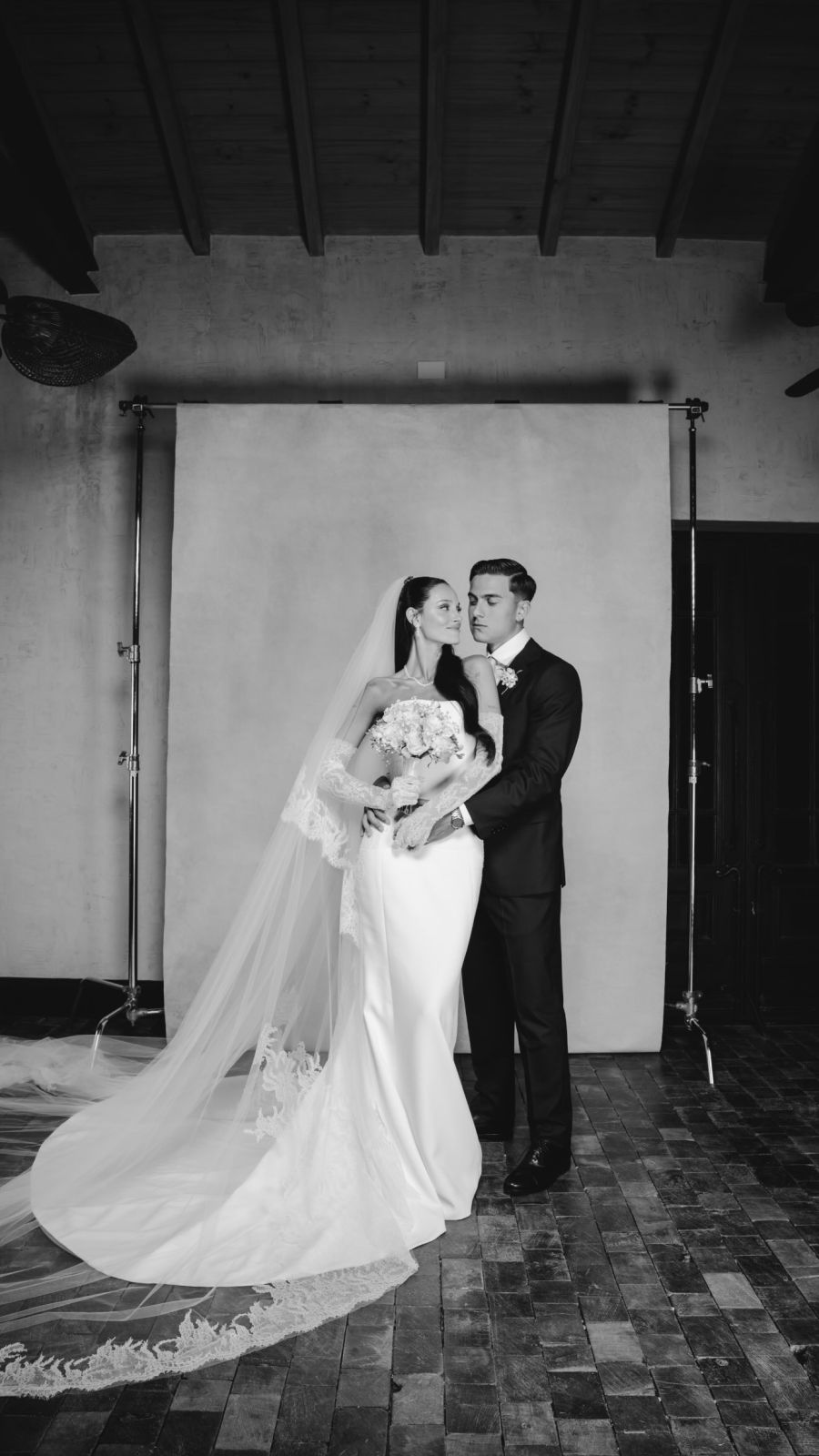 Oriana Sabatini y Paulo Dybala